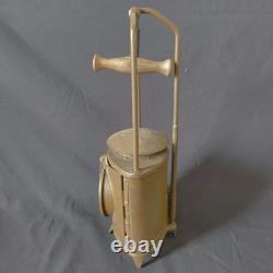 Antique Japanese Military Brass Hand Lantern Vintage Militaria Collectible Japan