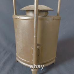 Antique Japanese Military Brass Hand Lantern Vintage Militaria Collectible Japan