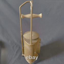 Antique Japanese Military Brass Hand Lantern Vintage Militaria Collectible Japan