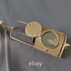 Antique Japanese Military Brass Hand Lantern Vintage Militaria Collectible Japan
