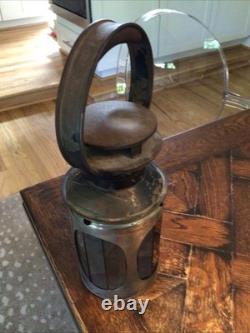Antique John Phillips Light of London4 color Railroad OIL LAMP railway Lantern