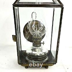 Antique Kerosene BRASS Vintage Lamps