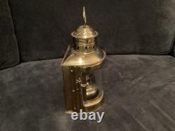 Antique Kerosene Lantern Wilcox-crittenden Nautical 100+ Year Old Brass