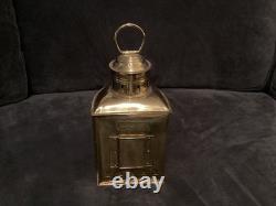 Antique Kerosene Lantern Wilcox-crittenden Nautical 100+ Year Old Brass