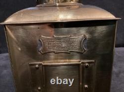 Antique Kerosene Lantern Wilcox-crittenden Nautical 100+ Year Old Brass