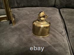 Antique Kerosene Lantern Wilcox-crittenden Nautical 100+ Year Old Brass