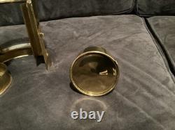 Antique Kerosene Lantern Wilcox-crittenden Nautical 100+ Year Old Brass