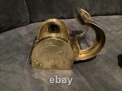 Antique Kerosene Lantern Wilcox-crittenden Nautical 100+ Year Old Brass