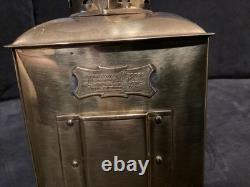 Antique Kerosene Lantern Wilcox-crittenden Nautical 100+ Year Old Brass