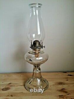 Antique Kerosene Oil Lamp Large