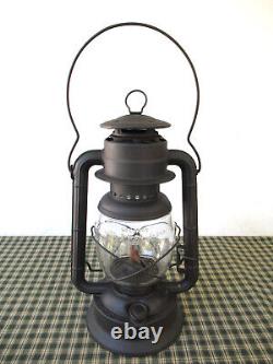 Antique Lantern DIETZ Large WIZARD, Oil Kerosene Lamp, 1918, Loc Nob Shade, 1914