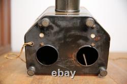 Antique Magic Lantern Post Card Projector 1900s copper flash vintage light lamp