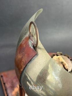 Antique Maritime Copper Kerosene Reflector Lantern with Sherwoods Ltd Birmingham