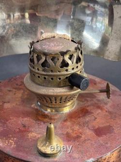 Antique Maritime Copper Kerosene Reflector Lantern with Sherwoods Ltd Birmingham