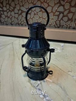 Antique Maritime Ship Lantern Nautical Boat Light Vintage minors Oil Lamp