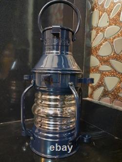 Antique Maritime Ship Lantern Nautical Boat Light Vintage minors Oil Lamp