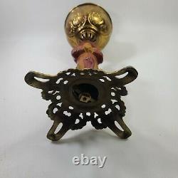 Antique Meteor Lamp Company Figural Little Boy Oil Lamp