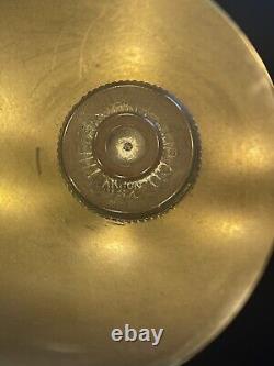 Antique Milk glass shade Gasoline Lantern, June. 3 1924 made in Akron USA