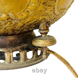 Antique Miller Lamp General Store Hanging Oil Lamp with Solid Tin Shade 33 x 21