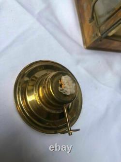 Antique Minor oil lantern Brass Lamp Antique Nautical Vintage Ship Lamp Home