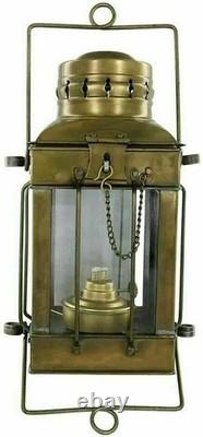 Antique Nautical Brass 12 Maritime Hanging Vintage Ship Oil Lantern Cargo Lamp