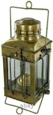Antique Nautical Brass 12 Maritime Hanging Vintage Ship Oil Lantern Cargo Lamp