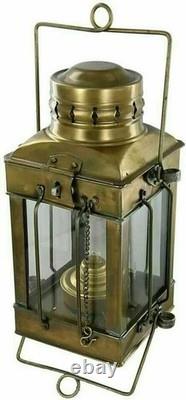 Antique Nautical Brass 12 Maritime Hanging Vintage Ship Oil Lantern Cargo Lamp