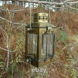 Antique Nautical Brass 12 Maritime Hanging Vintage Ship Oil Lantern Cargo Lamp