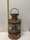 Antique Nautical Gas Copper&Glass Lantern C. M. Hammar Göteborg 15 Tall, G21912
