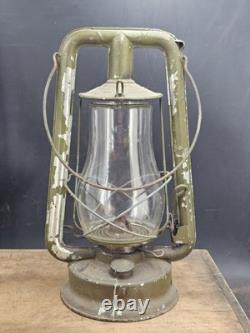 Antique No. 0 Defiance Tubular Lantern Lamp Great Tinplate