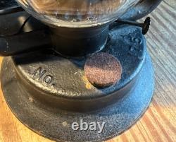 Antique No. 175 Kerosene Carriage Railroad Lantern for Decoration Only