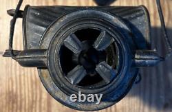 Antique No. 175 Kerosene Carriage Railroad Lantern for Decoration Only
