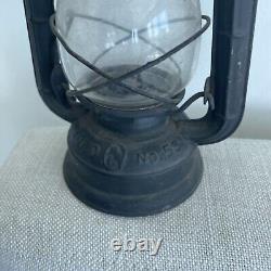 Antique No. 55 Iron Kerosene Lamp / Lantern Germany Frowo