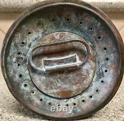 Antique Norie & Wilson Oil Lamp Brass Copper Nautical Ship Lantern Boat 12x 7
