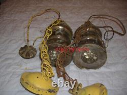 Antique Nulco Mfg, Anchor Hanging Lights Harbor
