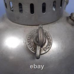 Antique Oil Lantern Optimus 300 Sweden Metal And Glass Vintage 20th Century