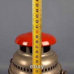 Antique Oil Lantern Optimus 300 Sweden Metal And Glass Vintage 20th Century