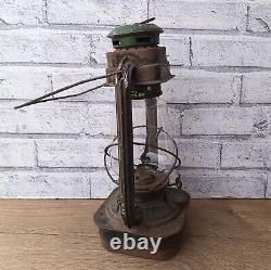 Antique Old PIONEER Hurricane Lantern Collectible Kerosene Oil Vintage Lantern