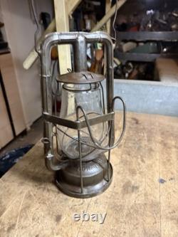 Antique Old Rare PAT 1933 Dietz Monarch Milk Wagon Buggy Barn Oil Lantern USA