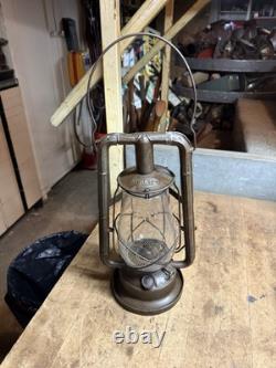 Antique Old Rare PAT 1933 Dietz Monarch Milk Wagon Buggy Barn Oil Lantern USA