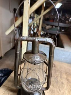 Antique Old Rare PAT 1933 Dietz Monarch Milk Wagon Buggy Barn Oil Lantern USA