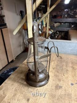 Antique Old Rare PAT 1933 Dietz Monarch Milk Wagon Buggy Barn Oil Lantern USA