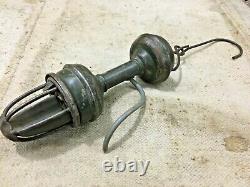 Antique Old Vintage Color Original Car Tractor Repair Work Lamp /Lantern