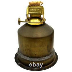 Antique Original Maritime Ship Light Lantern Kerosene Lamp Nautical Decor