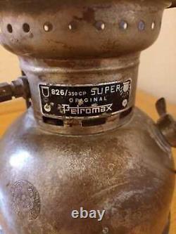 Antique Original Petromax 826/350cp Kerosene Pressure Lantern Lamp Germany