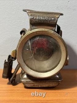 Antique P & H Demon King Birmingham Oil Burning Lantern For Bike complete BX5