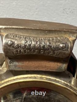 Antique P & H Demon King Birmingham Oil Burning Lantern For Bike complete BX5