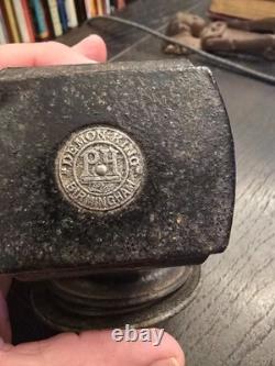 Antique P & H Demon King Birmingham Oil Burning Lantern For Bike complete BX5