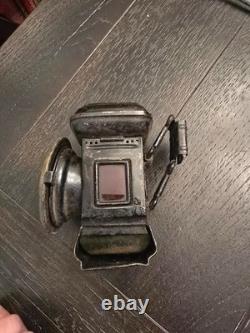 Antique P & H Demon King Birmingham Oil Burning Lantern For Bike complete BX5