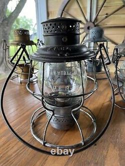 Antique P&e Adlake Reliable Railway Lantern